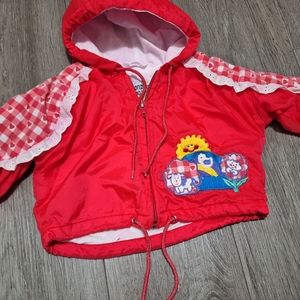 Vintage London Fog Infant Jacket Coat Hearts 12 Months
